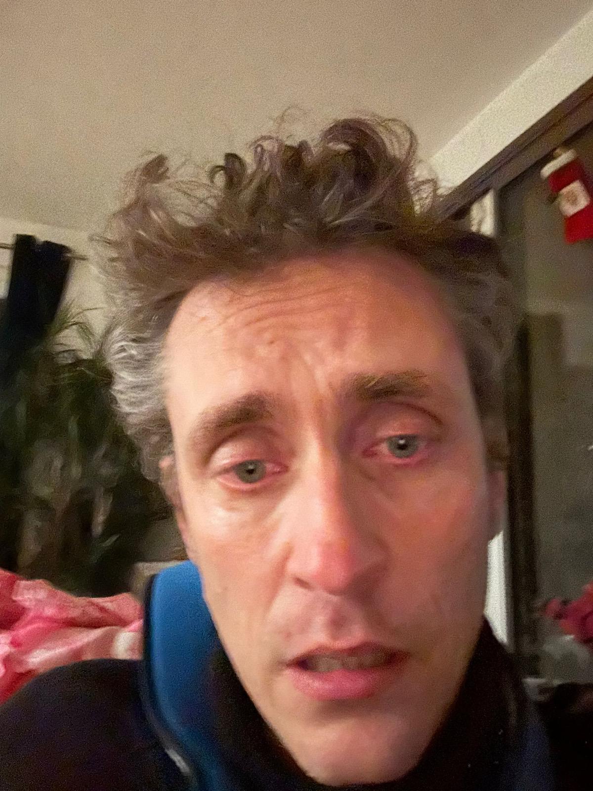 Nicolas pendant l'examen initial